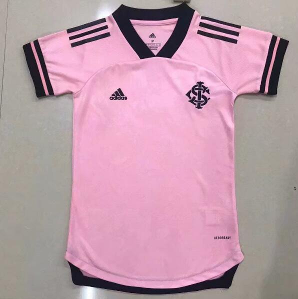 SC Internacional Women Pink Soccer Jersey Shirt 2020/21